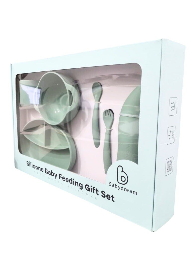 Babydream silicon feeding set Green - Image 2