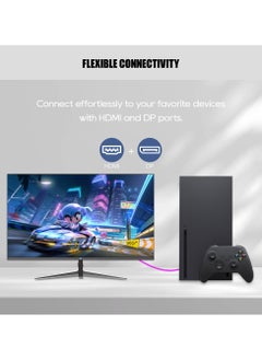 GXM MM27DFA-200Hz 27” Flat Frameless UltraFast Gaming Monitor, FHD1920x1080@200Hz, 16:9, Free Sync & G-Sync, 4000:1, LED Backlight, 1ms Response Time, 16.7M colors, 99% sRGB, Including Speaker, Black - pzsku/ZEE16952B60B71280A1E1Z/45/_/1725460926/9cfbdb06-aacb-4d41-8761-ac67cae45e77