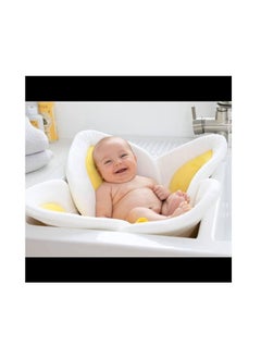 BLOOMING TIME Blooming Lotus Baby Bath Seat Flower Shaped Comfortable Bathtub  - Image 2