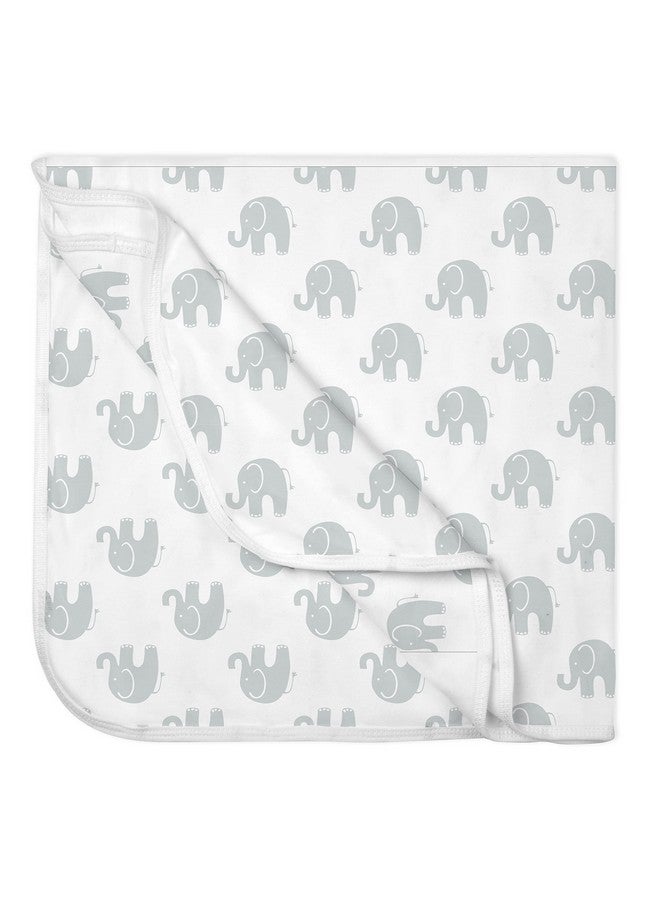 BaeBae Goods Baby Blankets - Soft Pure Cotton Swaddle Blankets for Boys and Girls - 6 Pack Grey & White Designs - Multi Use - 30 x 30 Inches - Image 4