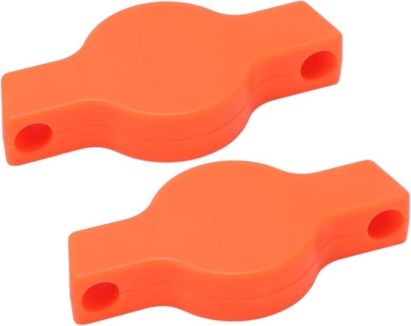 Orange ABS Bike Water Bottle Holder Mount Bracket For iOS Tracker Locator Compact Size 2 Set - Image 4