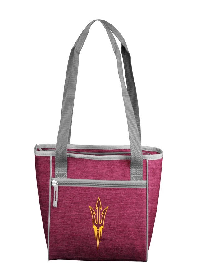 Logo Brands Arizona State Sun Devils Maroon 16 Can Cooler Tote