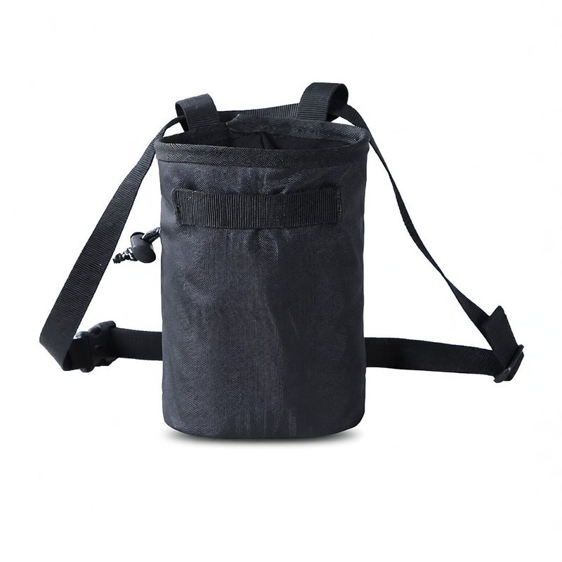 Magnesium Powder Storage Pouch with Adjustable Waist Belt Chalk Carrier Bag with Brush - Image 3