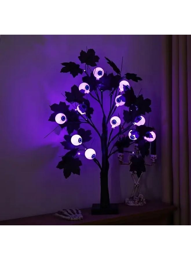 Spider Tree Light Halloween Decorations Glow In The Dark Battery Powered String Lights - Image 5