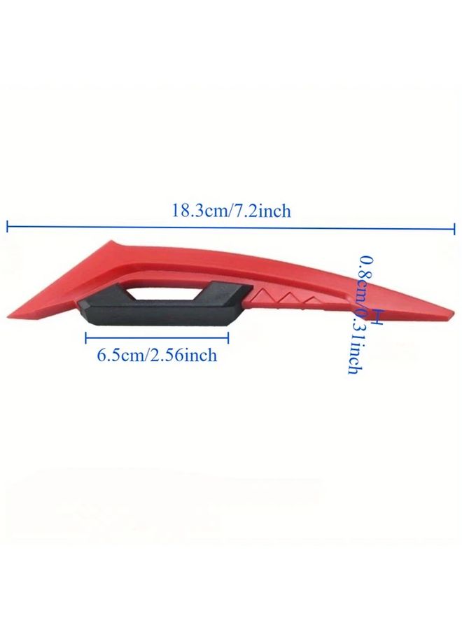 2pcs Blue Motorcycle Front Wing Side Spoiler Universal Air Dynamic Wind Blade - Image 2
