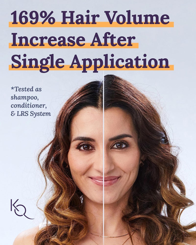 Keranique Hair Products Set for Thinning Hair - Volumizing Shampoo, Conditioner, Follicle Booster Serum, Spray for Fine Texture Boost, and Keratin Repair for Women - Image 2