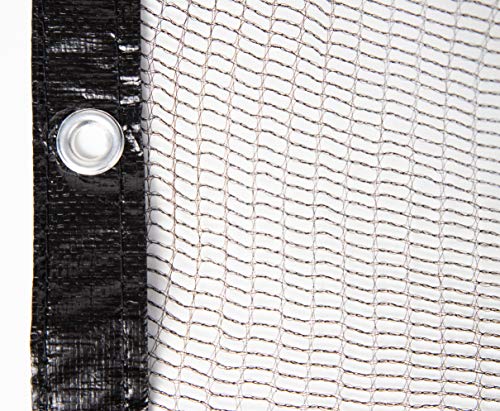 Blue Wave 12 ft x 24 ft Oval Leaf Net Pool Cover for Above-Ground Pools Lightweight & Durable Mesh Net to Capture Leaves & Debris with 3 ft Overlap, Reinforced Grommets, Cable & Winch – Black Finish - Image 5
