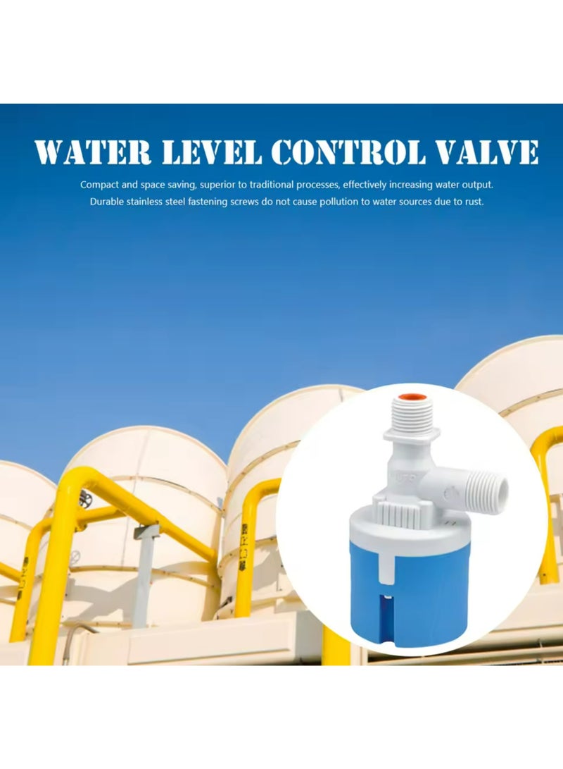 1/2 Inch Automatic Water Level Control Float Valve - PVC & Stainless Steel, No Electricity Needed, Ideal for Water Tanks & Towers, Water Tank Float Valve | Modern Valve Design | Durable Water Valve  - Image 4