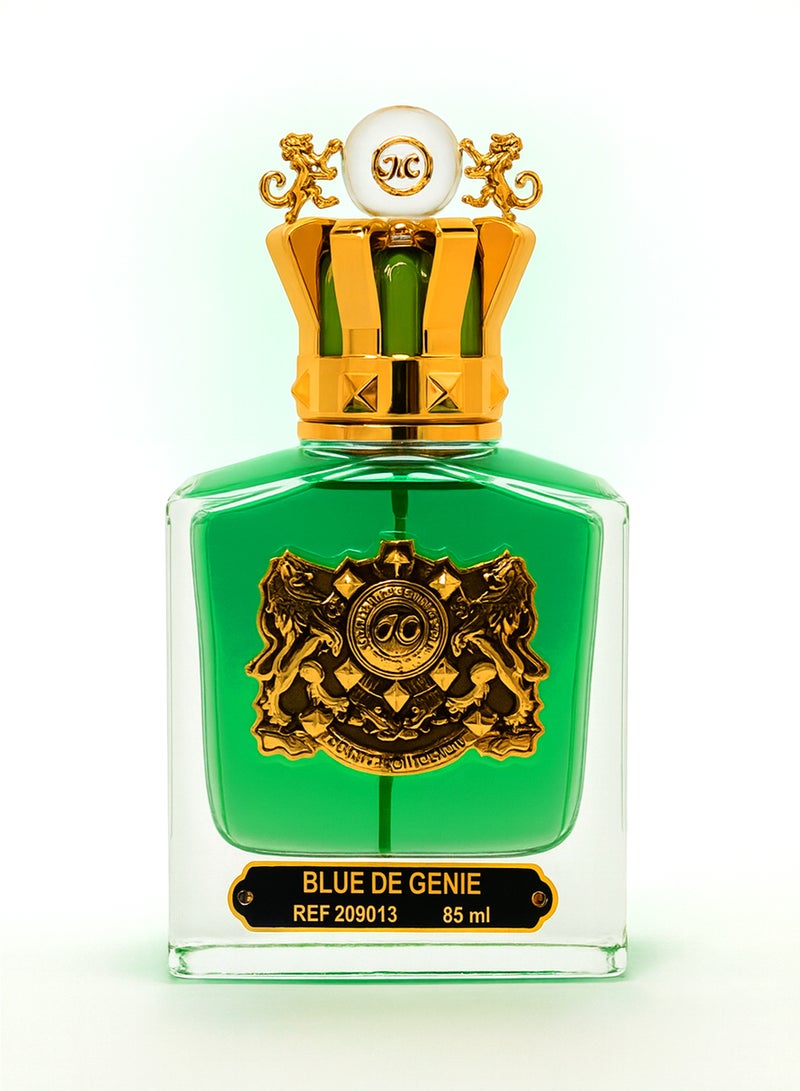 Genie Collection Luxury Men Perfume Blue De Genie Collection No. 9013 85ml | Long Lasting Perfume for Men's with Citrus, Amber & Woody Notes + Free 5ml Travel Size Perfume Bottle - Image 2