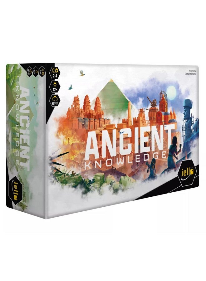 IELLO: Ancient Knowledge - Strategy Card Game, Tableau Building, Ages 12+, 2-4 Players, 30 Min Per Player - Image 1