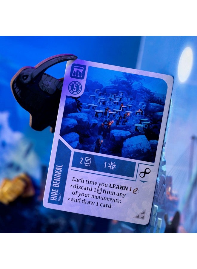 IELLO: Ancient Knowledge - Strategy Card Game, Tableau Building, Ages 12+, 2-4 Players, 30 Min Per Player - Image 3