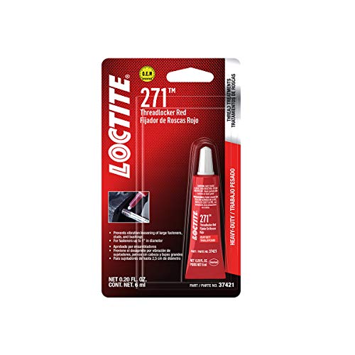 Loctite 37421 271 Red Heavy Duty Threadlocker - Image 2