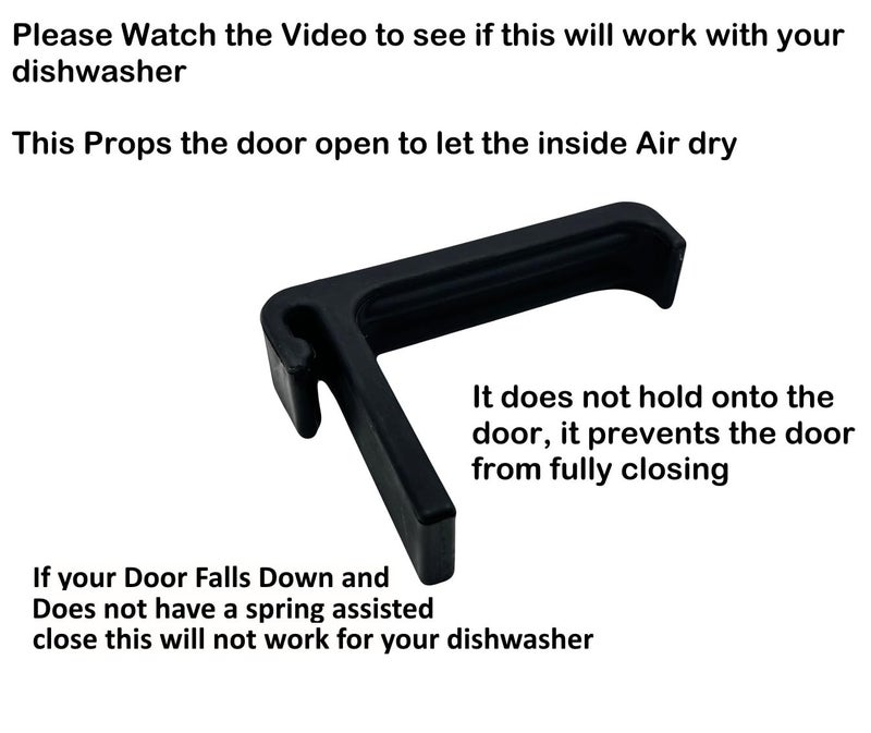IQ Labs Dishwasher Door Prop Opener (New Model) Keeps Your Dishwasher Door Propped Open - Image 2