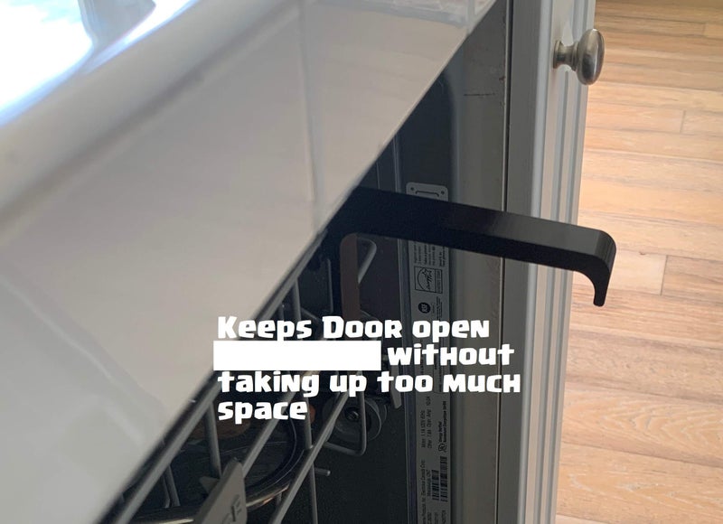 IQ Labs Dishwasher Door Prop Opener (New Model) Keeps Your Dishwasher Door Propped Open - Image 5