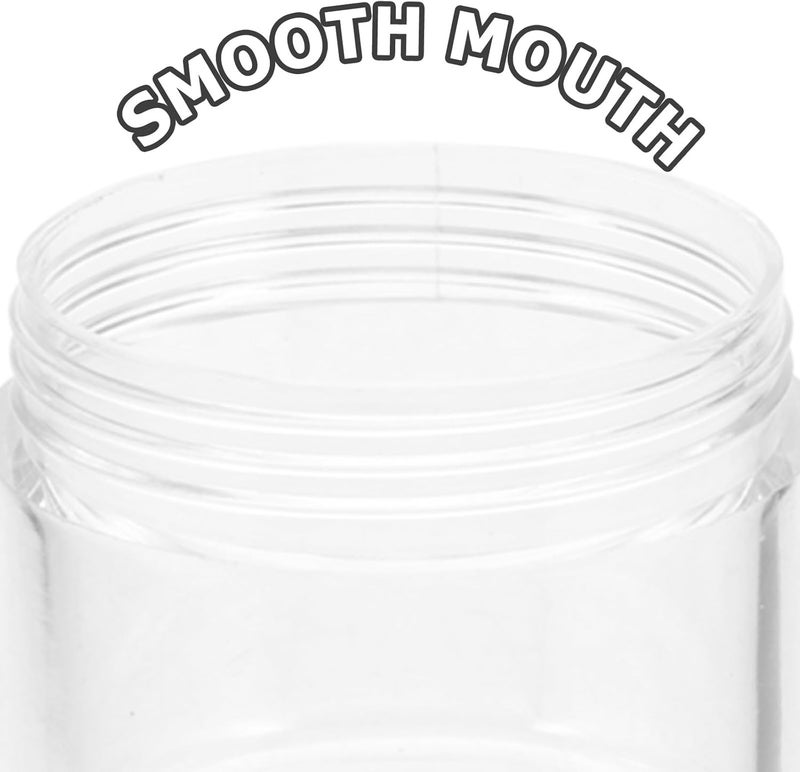 12pcs 20g Facial Cream Jars with White Rose Caps, Small Travel Cosmetic Containers for Face Cream, Lip Balm, and Skincare Storage - Image 3