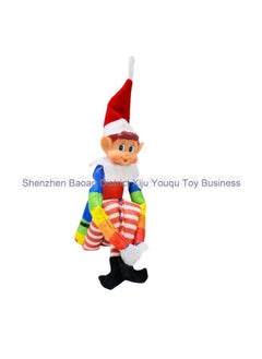 NIBEMINENT Snoop on A Stoop Hip Hop Lovers Christmas Elf Doll Decoration 
