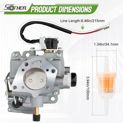 Slother 2485334 Carburetor for Kohler Command CH20 CH22 CH25 CH26 CH730 CH740 Engine 25HP 27HP Replaces 2485334-S 2405334 2485315 - Image 3