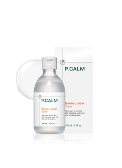 P.CALM Barrier Cycle Toner 200Ml | Vegan Alcohol-Free Fragrance-Free Toner For Sensitive Skin | Korean Skincare  - Image 1