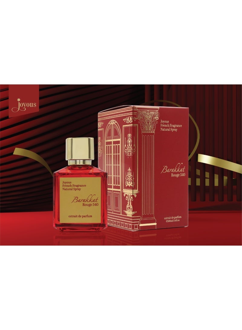 French fragrance Barakkat Rouge 540 100ml