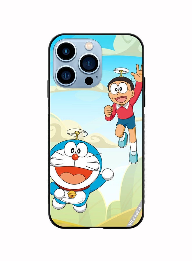 VR CREATIVE Protective Case Cover For Apple iPhone 14 Pro Max Dorami Design Multicolour - Image 1