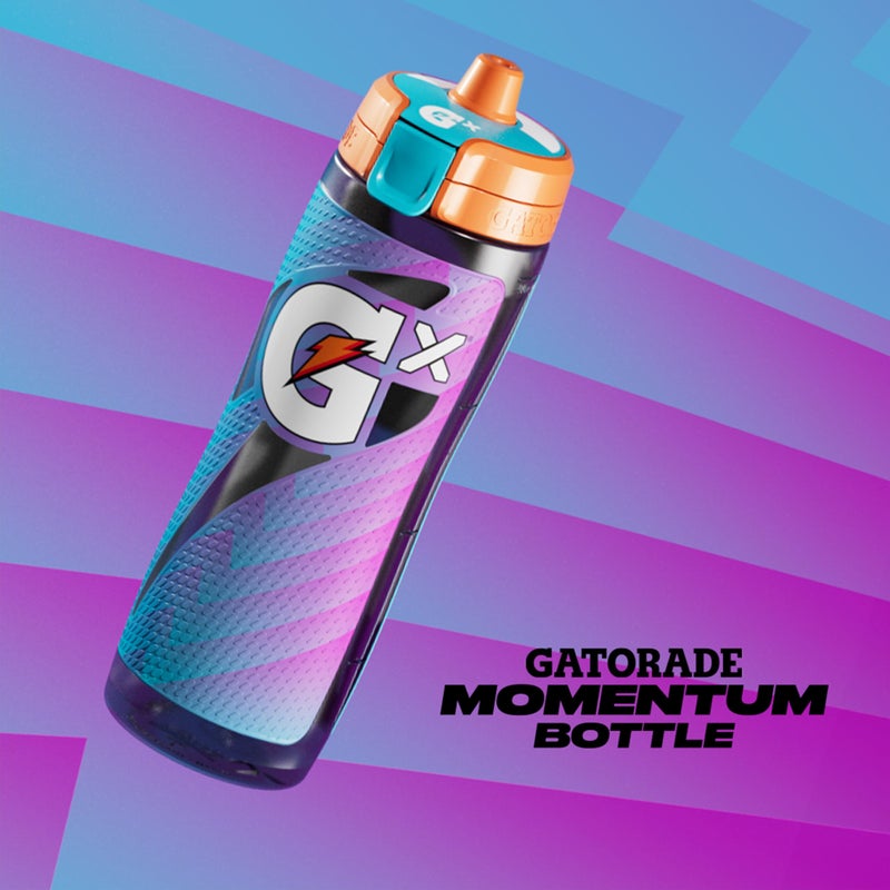 Gatorade Gx Bottle, Momentum Neon Blue - Image 2