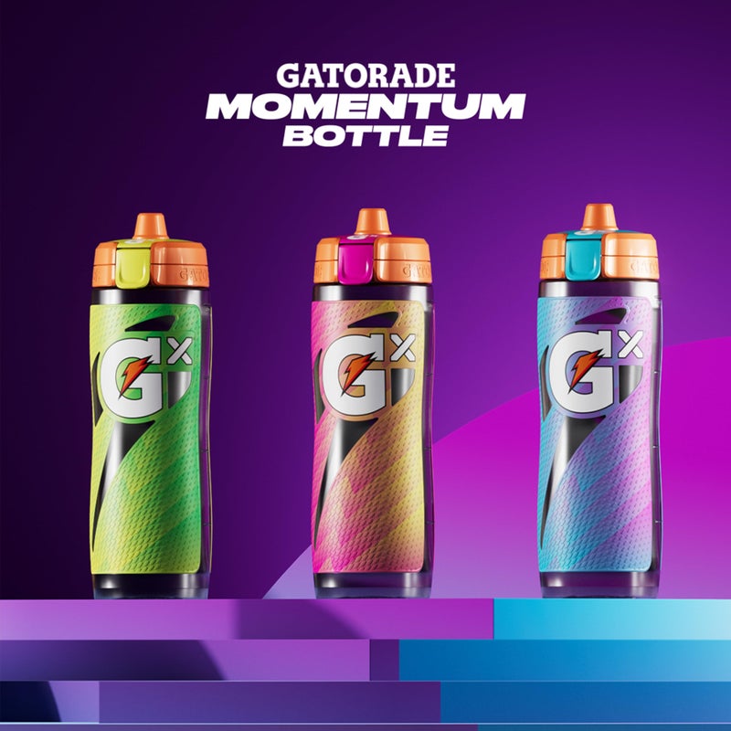 Gatorade Gx Bottle, Momentum Neon Blue - Image 3