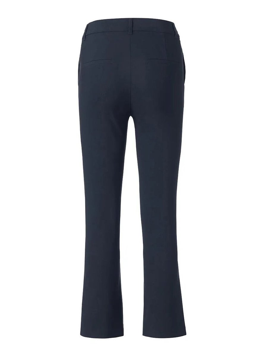Tchibo - Women Plain Dress Pants, Navy Blue - Image 1