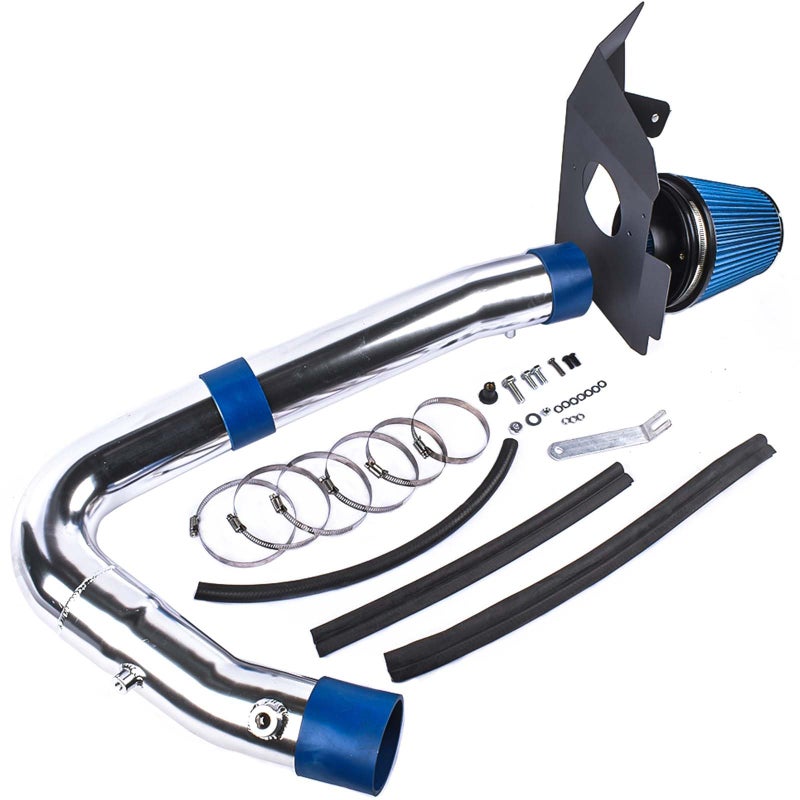 Flynsu Heat Shield Cold Air Intake Blue Dry Filter Replacement for 20112020 Chrysler 300 300C Dodge Charger Challenger 36L V6 HIDG12BL