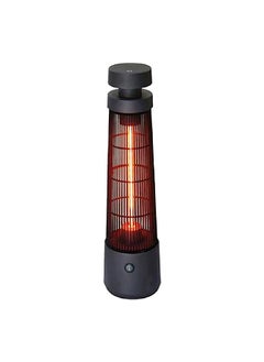 120V 1200W Weather Resistant Elegant Electric Patio Heater Black 63 x 16 x 16 cm ZHQ1319-RMHD