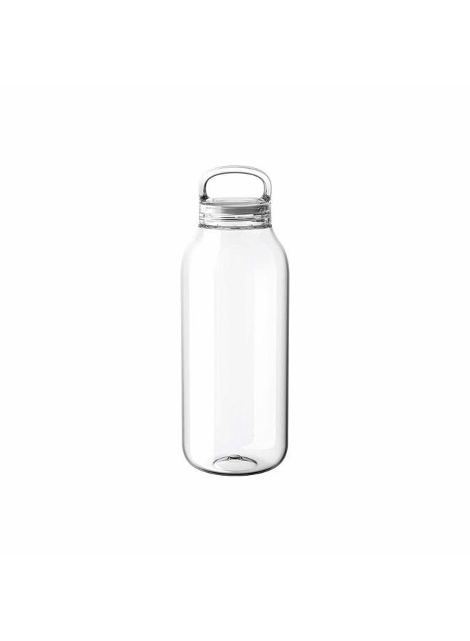 Kinto 20391 Water Bottle, Clear, 16.9 fl oz (500 ml) - Image 1
