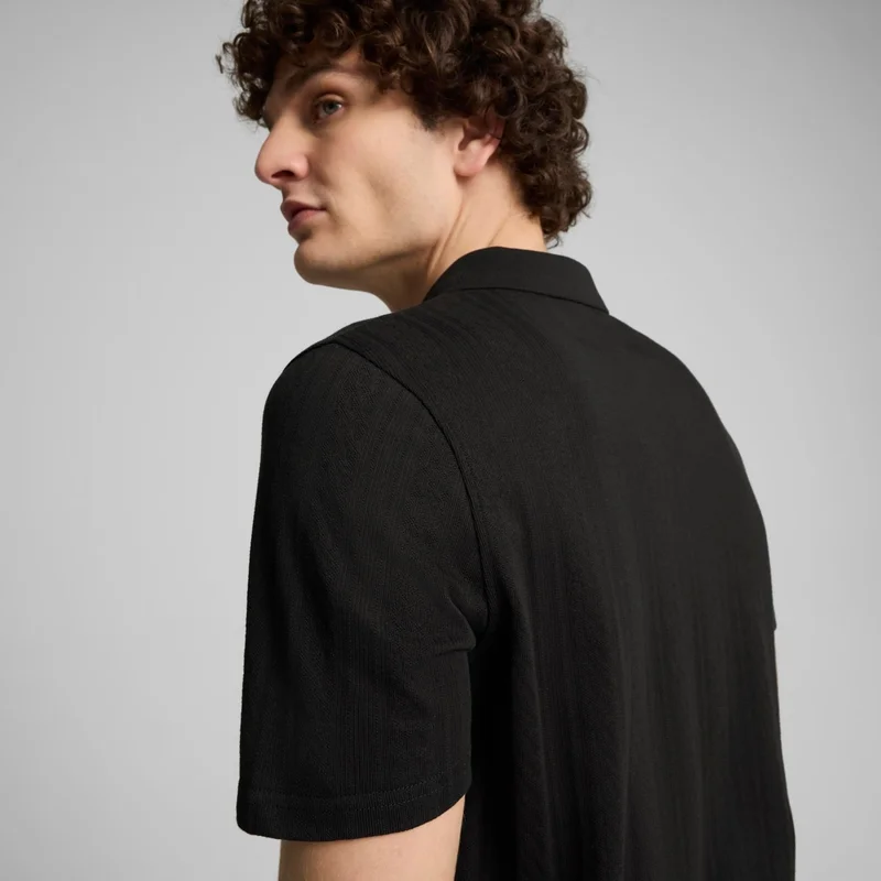 بوما Ferrari Style Polo Jacquard Men's T-Shirt