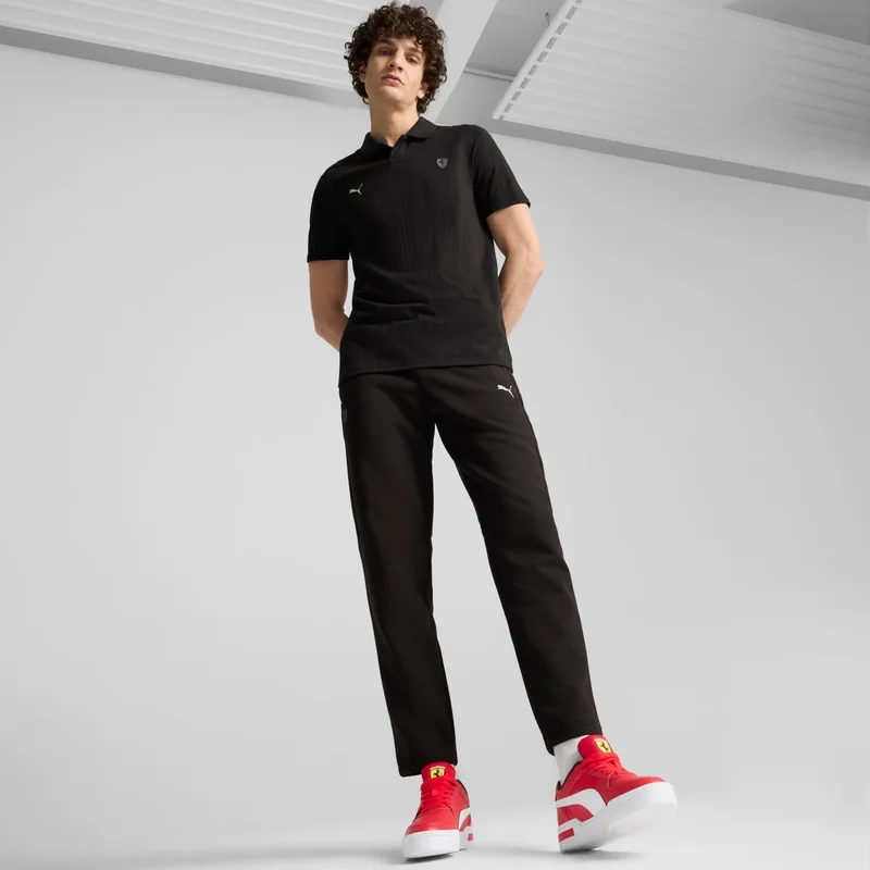 بوما Ferrari Style Polo Jacquard Men's T-Shirt
