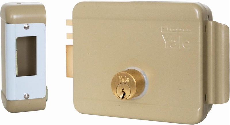 ييل قفل بوابة كهربائي من Yale Y68000602، مدخل فولاذي مطلي باليد اليسرى، 60 مم، جهد منخفض - Image 2