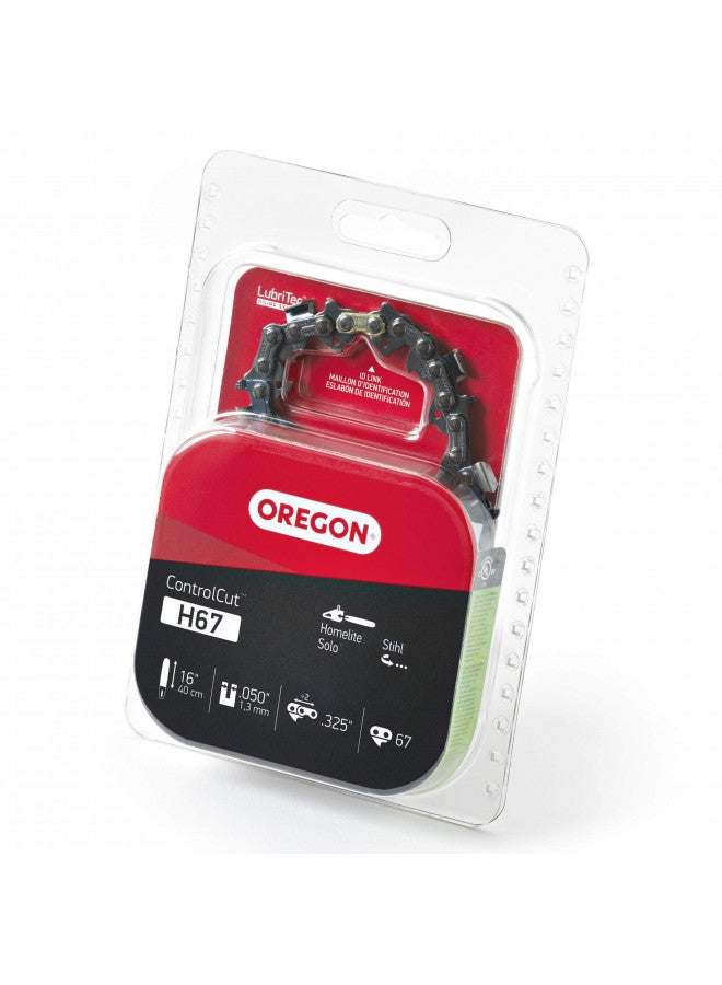 Oregon سلسلة منشار Oregon H67 ControlCut بطول 16 بوصة، تناسب Homelite و Stihl و Solo و Gray - Image 2