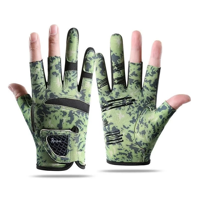 Sports Gloves With Air Cushion Anti Slip Wear Resistant Protection For Fitness Cycling And Outdoor Activities - Image 1