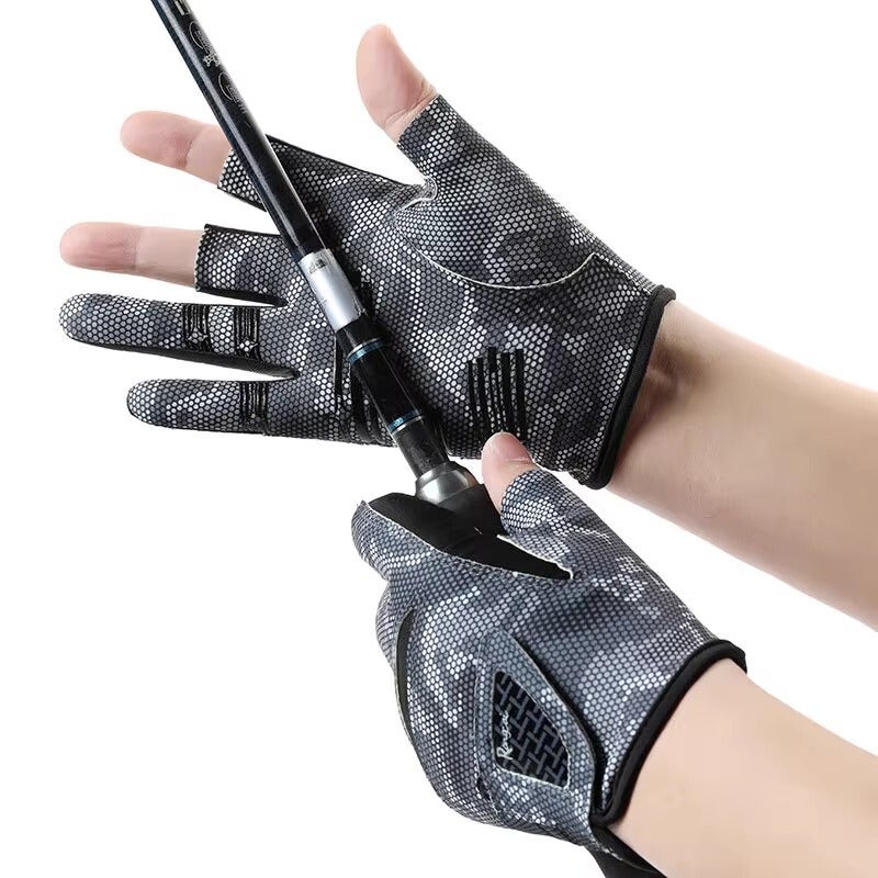 Sports Gloves With Air Cushion Anti Slip Wear Resistant Protection For Fitness Cycling And Outdoor Activities - Image 2