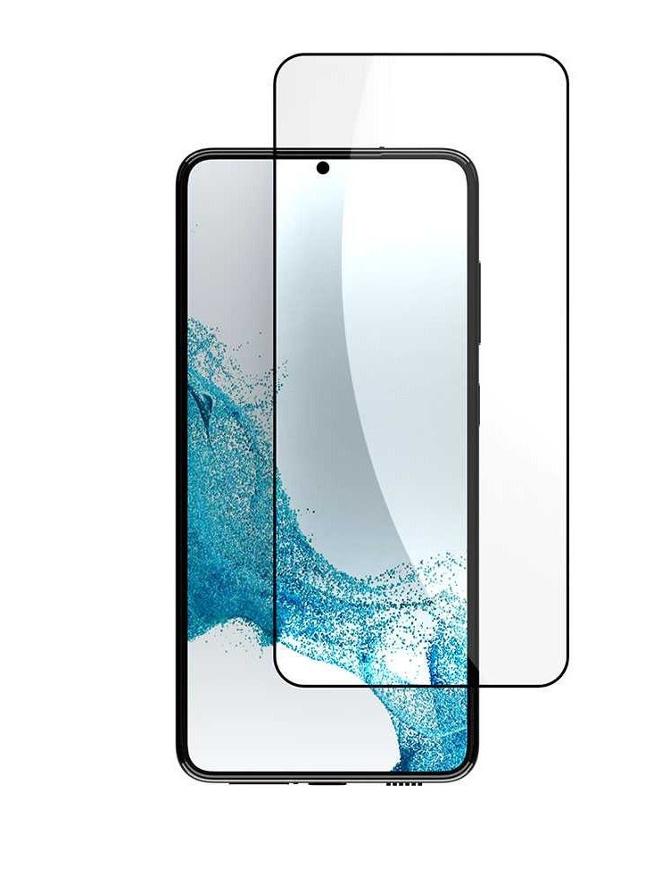 ليفيلو واقي شاشة شفاف مقوى ومقاوم للخدش لهاتف Samsung Galaxy S23 Plus / مقاوم للانفجار / نفاذية ضوء 92% / حماية من التلف 9H / مقاوم للماء والزيوت - شفاف - Image 1