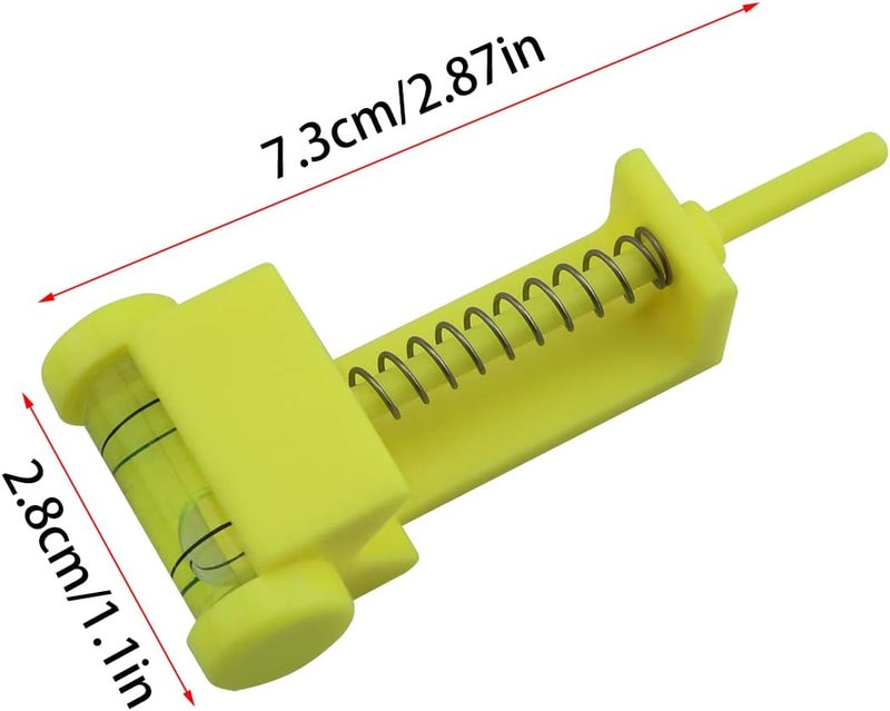 كلاراكو مجموعة أدوات ضبط مستوى الرماية من كلاركو، مجموعة ضبط مستوى الوتر وتركيبه، مجموعة أدوات ضبط مستوى السهم البلاستيكية، مجموعة أدوات ضبط مستوى الرماية، مجموعة أدوات ضبط مستوى الرماية، باللون الأصفر - Image 3