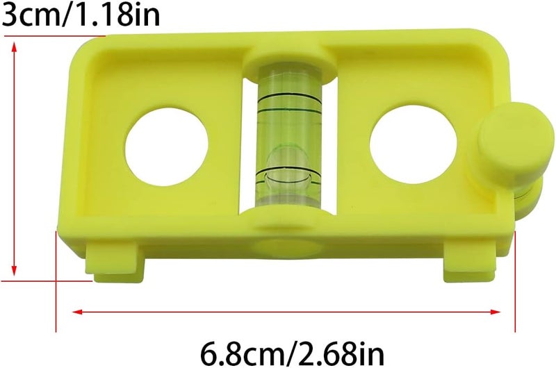كلاراكو مجموعة أدوات ضبط مستوى الرماية من كلاركو، مجموعة ضبط مستوى الوتر وتركيبه، مجموعة أدوات ضبط مستوى السهم البلاستيكية، مجموعة أدوات ضبط مستوى الرماية، مجموعة أدوات ضبط مستوى الرماية، باللون الأصفر - Image 2