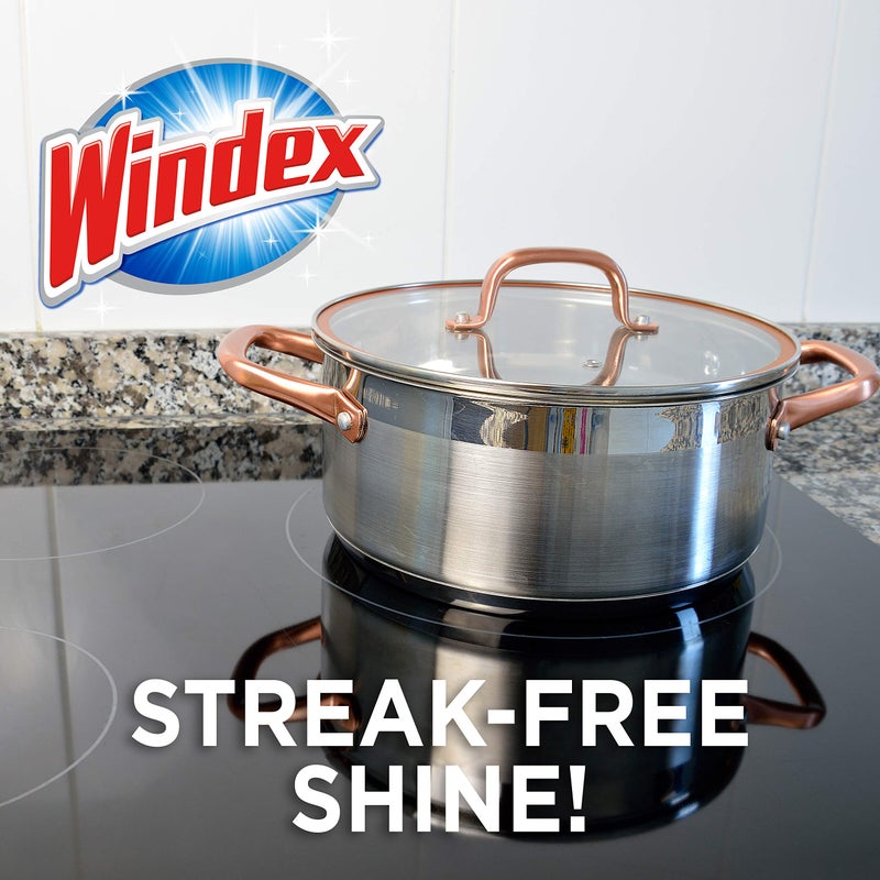 Windex Refill Multipurpose Disinfectant Cleaner Spray, Bottle Made from 100% Recycled Plastic, Surface Cleaning Spray, Citrus Fresh Scent, 2L (67.6 Fl Oz) - Image 2