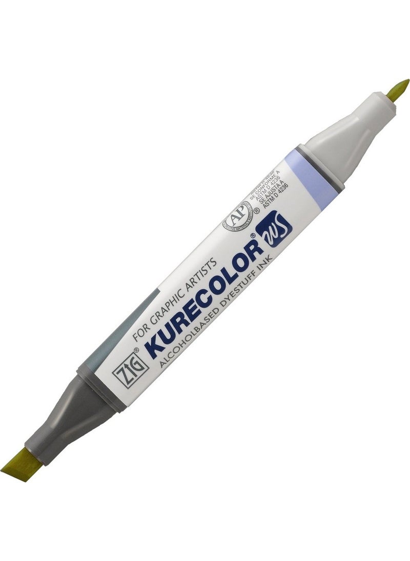 Zig Kurecolor KC3000 Twin S Marker Pen 140 Mellow Yellow  - Image 2