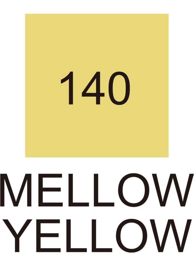 Zig Kurecolor KC3000 Twin S Marker Pen 140 Mellow Yellow  - Image 3