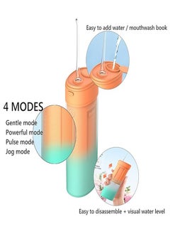 ibsun Water flosser oral irrigator water teeth cleaner, telescopic water tank, IPX6 waterproof, easy to carry, suitable for travel, hotel  - Image 4