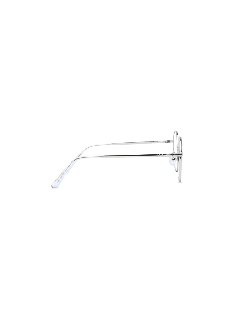 فاستراك Silver Round  Rimmed Eyeglasses