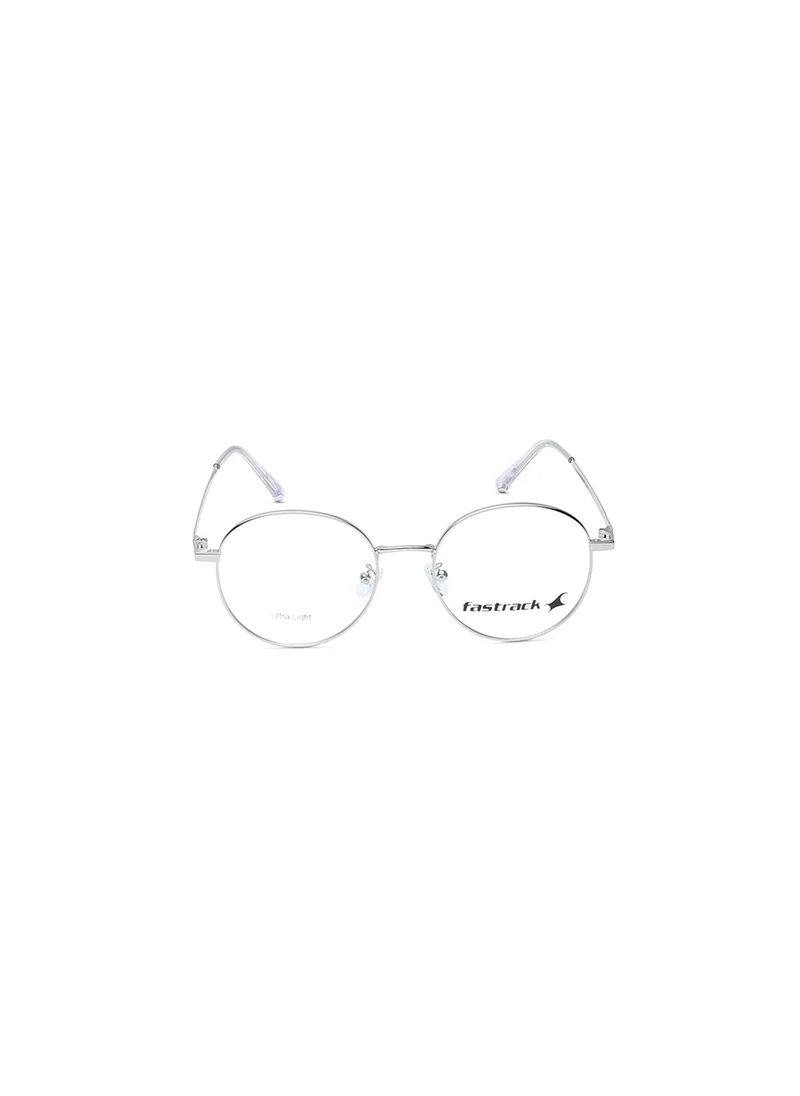 fastrack Silver Round  Rimmed Eyeglasses