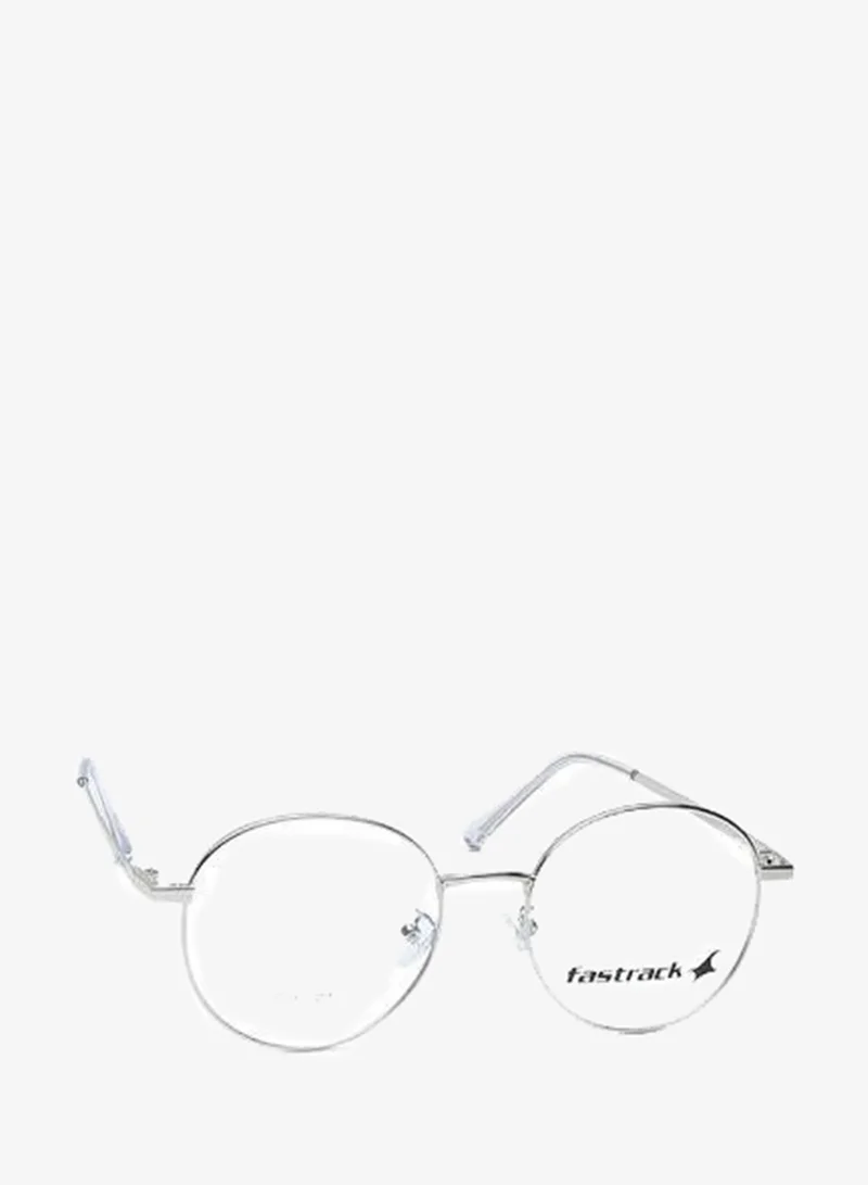 fastrack Silver Round  Rimmed Eyeglasses