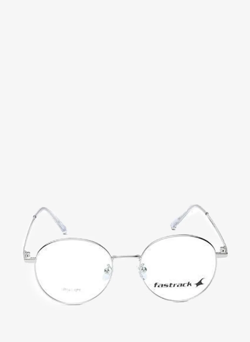 fastrack Silver Round  Rimmed Eyeglasses