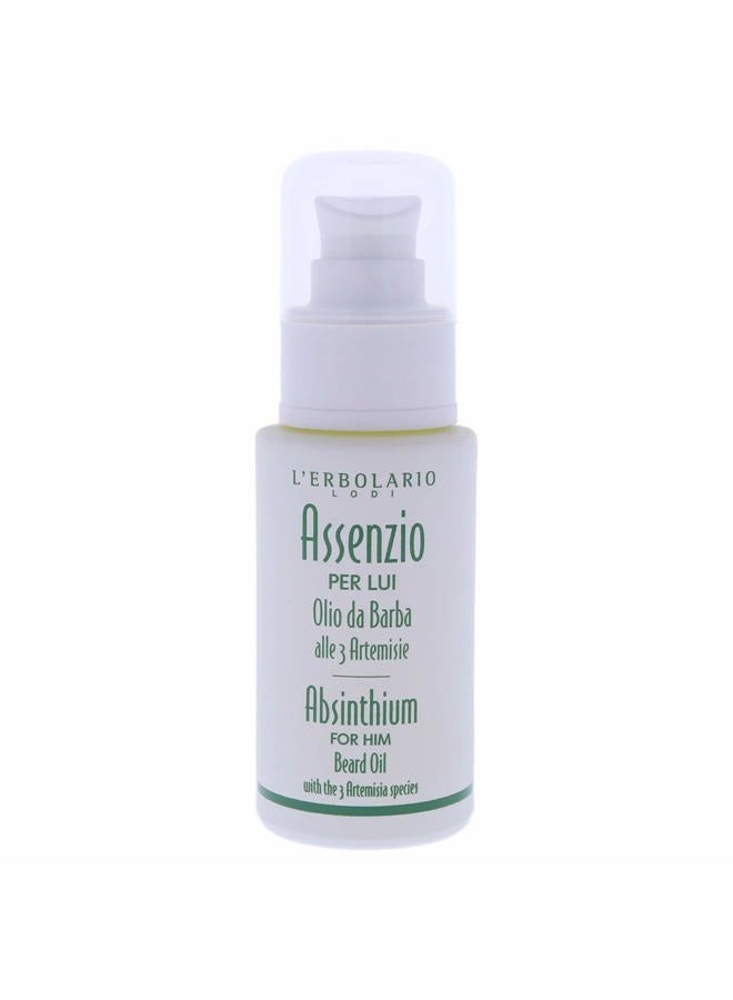 L'Erbolario Absinthium Beard Oil - Delicate, Super Emollient And Light Texture Oil For Skin - Can Be Used In Multiple Ways - Use After Shaving To Control Beard Or Before, To Soften - For Men - 1 Oz - Image 2