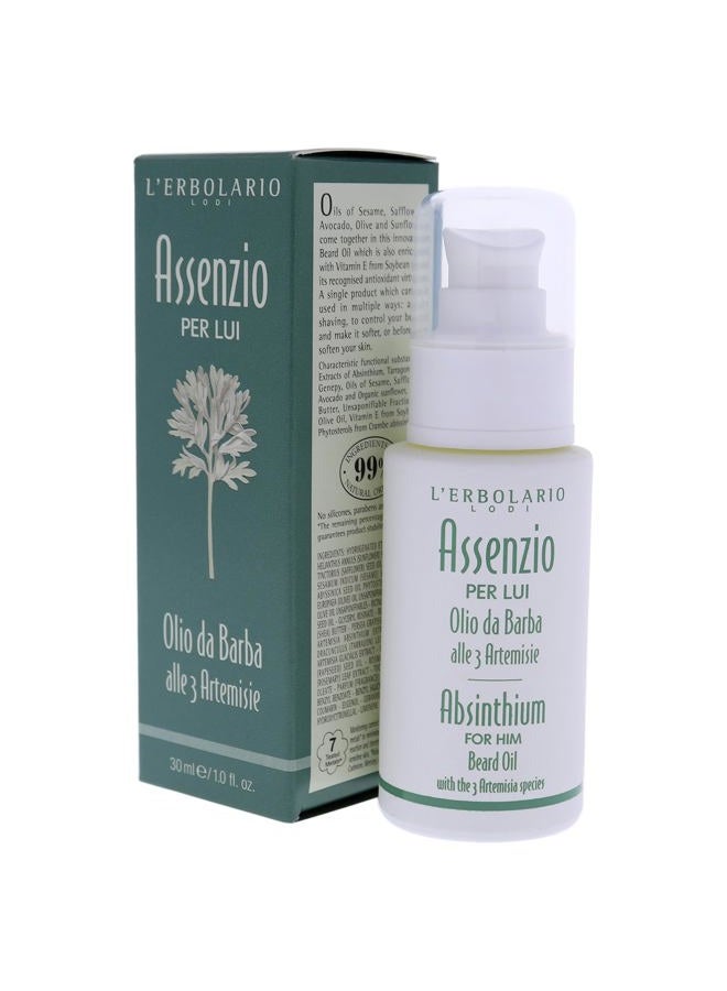 L'Erbolario Absinthium Beard Oil - Delicate, Super Emollient And Light Texture Oil For Skin - Can Be Used In Multiple Ways - Use After Shaving To Control Beard Or Before, To Soften - For Men - 1 Oz - Image 4