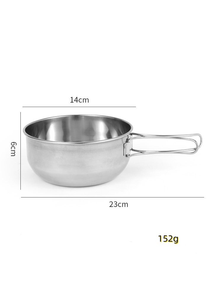 304 Stainless Steel Mixing Bowls Set,Kitchen Nesting Bowl,Salad Bowl Set,Stackable & Space Saving, for Serving, Salad, Marinating, Dough, Cooking, Baking & Food Storage.  - Image 2